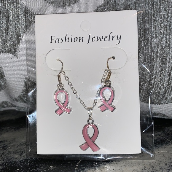 🛍️Breast Cancer Awareness Jewelry Set 🛍️3 for $13🛍️ SALE!! - Picture 1 of 3